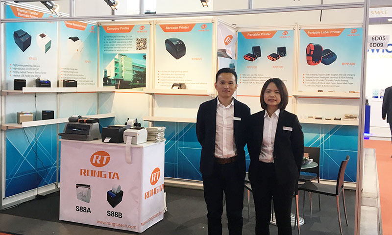 Rongta Show at 2017 LogiMAT Fair of Germany